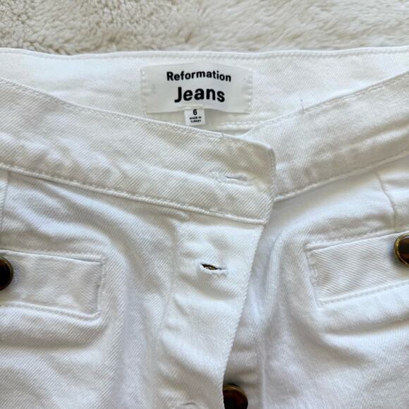 Reformation 2 pieces set skirt/top size 6 US Retail 250$ - Picture 8 of 12